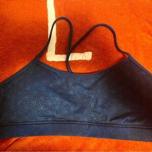 Lululemon Women's Navy Blue Sports Bra